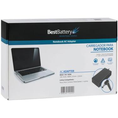 Imagem de Fonte Carregador para Notebook Asus FX503v - BestBattery, 180 Watts
