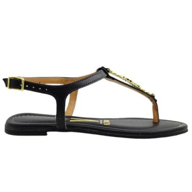 Imagem de Sandália Feminina Rasteira Casual Básica Dia a Dia Passeio Trabalho Conforto Vizzano 6371.386