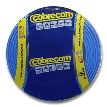Imagem de Cabo Flexível 25mm 750V Rolo 100m Azul Cobrecom