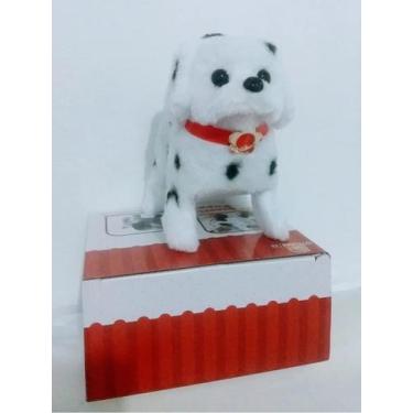 Imagem de Brinquedo  Cachorrinho Pelúcia Anda  Som  Pula Pula - toys