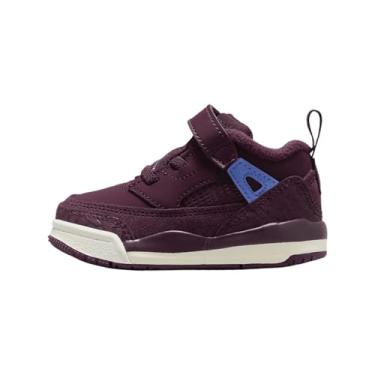 Imagem de Tênis Jordan Spizike Low Baby/Toddler (FQ3952-641, Bordeaux/Sail/Hyper Royal), Bordeaux/Vela/Hyper Royal, 21