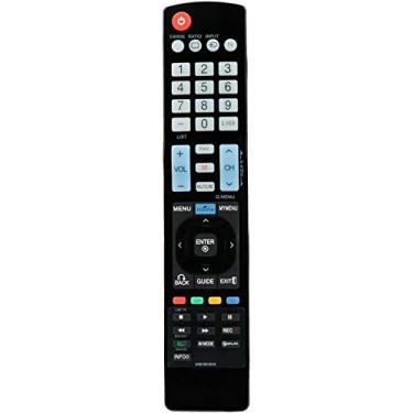 Imagem de ALLIMITY AKB73615319 Controle remoto de substituição para LG TV 32LM6400 32LM6400-SA 42LM6400 42LM6400-SA 47LM6400 47LM6400-SA 55LM6400 55LM6400-SA