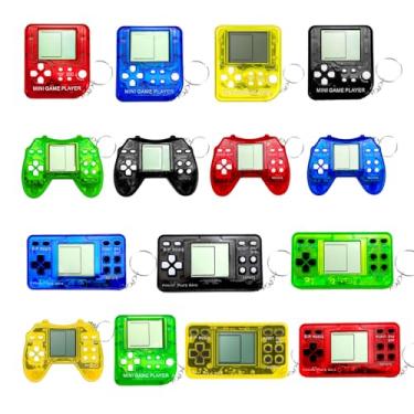 Imagem de yuzshin 15 Peças Chaveiro De Videogame Lembrancinhas Para Festa De Videogame Suprimentos Para Festa De Videogame 3 Estilos Mini Console De Videogame Brinquedos Fidget Em Massa Para Crianças Prêmios Em
