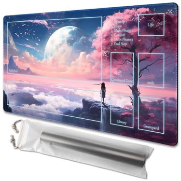 Imagem de TCGMAT MTG Playmat - Non-Slip Backing Printing, Ideal for Card Game Enthusiasts TCG Playmat (Neverland-Deck)