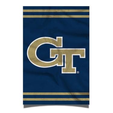 Imagem de Desert Cactus Georgia Tech Poster Yellow Jackets GT Institute of Technology 28 x 43 cm, decoração de escritório, decoração oficial (28 x 43 cm, versão 3)