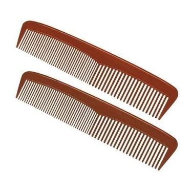 Imagem de Pente de Bolso Fortão Pente Plástico Uso Diário com Dente Fino E Médio
