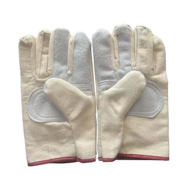 Imagem de Fenteer Luvas de jardinagem de lona, luvas para de durian, equipamentos para de frutas para soldagem, marcenaria, retificação de eletricistas