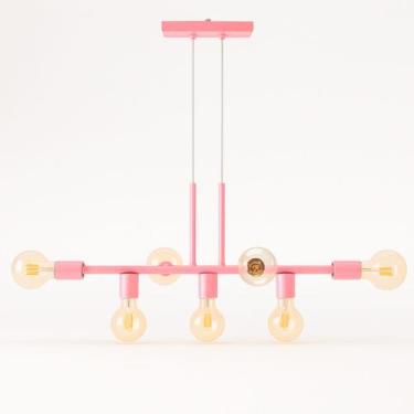 Imagem de Pendente Rubis Aluminio Teto E27 7 Luzes Lumini Lab