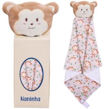 Imagem de Naninha para Bebê Macaquinho - Miguel Baby