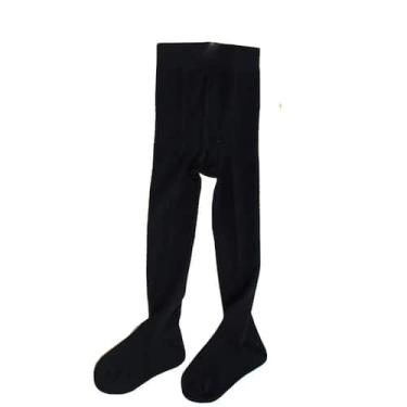 Imagem de Meia Calça Infantil Grossa Minina Minino lisa Inverno Proteção Frio - 