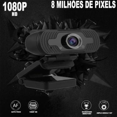 Imagem de WEB CAM FULL HD 180p WY-W8 - WY COMRCIO DE VARIEDADES 