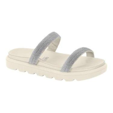 Imagem de Chinelo Vizzano 6459.110 Salto Flatform Baixo Papete Leve Feminino-Feminino