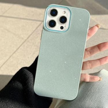 Imagem de HTVJFX Capa de celular luxuosa com glitter brilhante e geleia para iPhone 16 Pro Max (capa macia para iPhone 16 Pro Max/07)