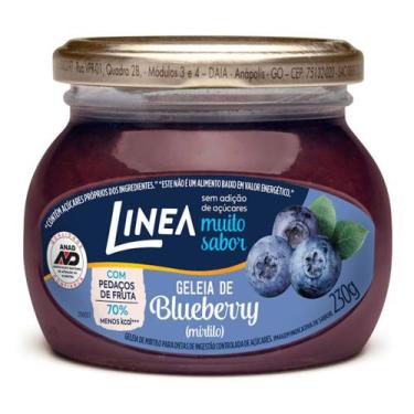 Imagem de Geleia de Blueberry Sem Açúcar Linea 230g