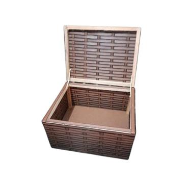 Imagem de BAÙ CESTO CAIXA ORGANIZADORA PARA NATAL SURPRESAS DE FIBRA SINTÉTICA n3 (ENVELHECIDO)