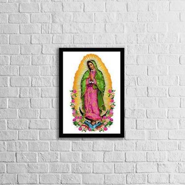 Imagem de Quadro Decorativo Nossa Senhora De Guadalupe 24X18Cm