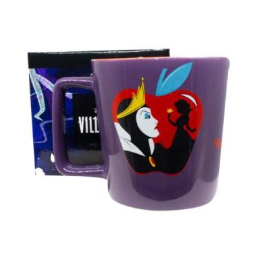 Imagem de Caneca Rainha Má Branca De Neve Disney Vilões Zona Criativa Buck 400ml