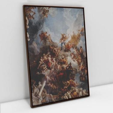 Imagem de Quadro Decorativo Pintura Renascentista em tela Canvas - TaColado, 80 