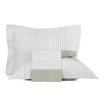 Imagem de Jogo De Cama King 4 Peças Altenburg Algodão Lux 200 Fios Gallant