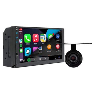 Imagem de COMP Kit Multimidia MP5 2 DIN 7 Polegadas + Câmera de Ré - H-TECH
