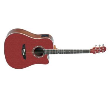 Imagem de Violao strinberg aço cd 40c wr wine red folk
