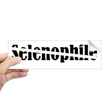 Imagem de DIYthinker Adesivo retangular de selenófilo elegante para janela de notebook