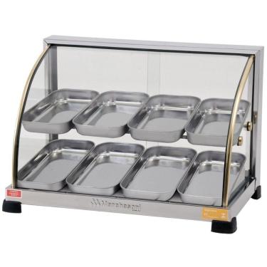 Imagem de Estufa Para Salgados 8 Bandejas Dupla com Inmetro 110v E 220v - Marchesoni