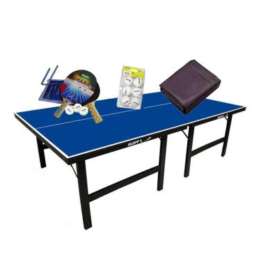 Imagem de MESA DE PING PONG MDP 15mm 1001 KLOPF + KIT Completo 5031 + Kit 5075 + Capa