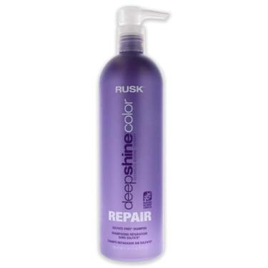 Imagem de Deepshine Color Repair Sulfate-Free Shampoo by Rusk for Unisex - 25 oz Shampoo
