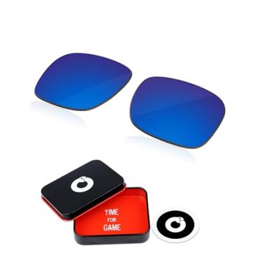 Imagem de OWORK Lentes de reposição de policarbonato para óculos de sol Oakley Jupiter Squared OO9135 - Azul gelo