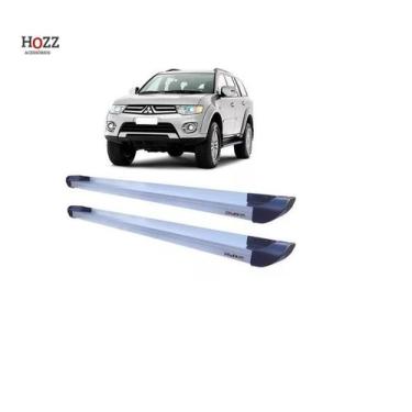 Imagem de Estribo Pajero Full Plataforma De Alumínio Prata 2008/2020 - HOZZ