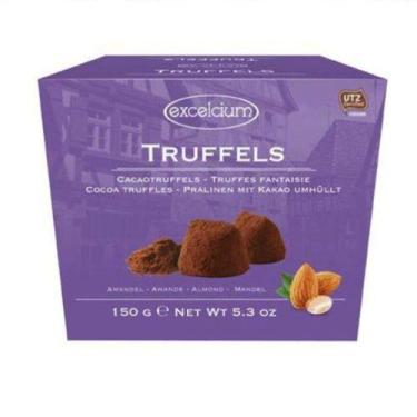 Imagem de Trufas de Chocolate Amendoa Excelcium Truffles 150g - França