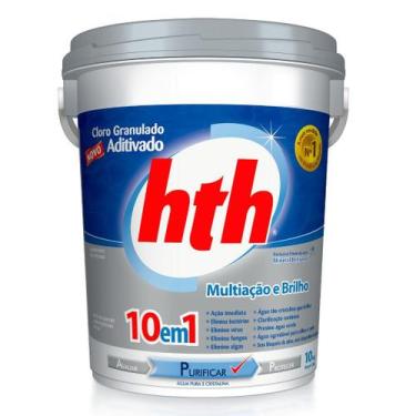 Imagem de hth Cloro Aditivado Mineral Brilliance 10em1 10kg - Brilho e Pureza In