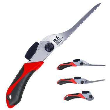 Imagem de KAKURI Serra japonesa dobrável de 13 cm para drywall, madeira, gesso, placa de parede, compensado, lâmina de aço japonês, feita no Japão