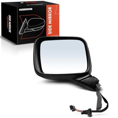 Imagem de A-Premium Espelho retrovisor elétrico lateral do motorista - compatível com Jeep Renegade 2015-2022 - Espelho retrovisor externo externo dobrável manual aquecido - Substituição # 5VZ86LXHAA
