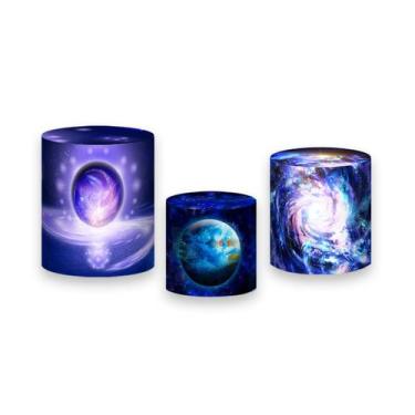 Imagem de Trio De Capa Cilindro - Sistema Galáxia Planetas 005 - Via Cores