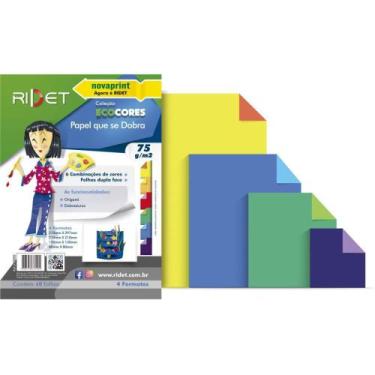 Imagem de Bloco para Educação Artística Dobra 4 Tamanhos 75G 48 Folhas - Novapri