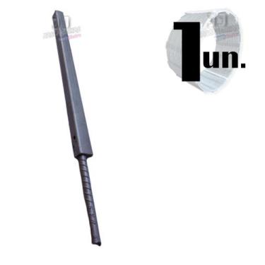 Imagem de Poste para concertina 30cm galvanizada base concretar - JJ