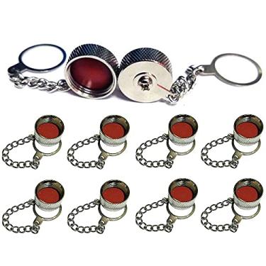 Imagem de Dreamworth 10 peças de capa protetora à prova d'água com corrente para fêmea tipo N e UHF fêmea SO-239 SO 239 adaptador de conector