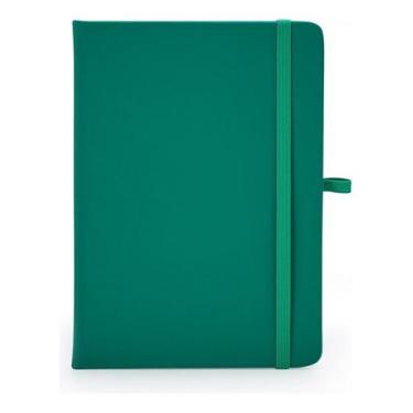 Imagem de Caderneta Tipo Moleskine 17x13 Capa Emborrachada Com Pauta - Serv Colo