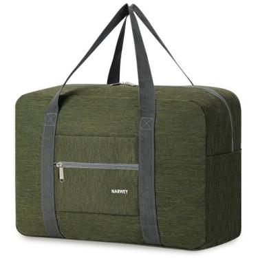 Imagem de Mochila de Viagem Narwey 1112 - Série Thick 45x35x20cm - Verde Militar