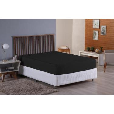 Imagem de Protetor de colchão IMPERMEÁVEL QUEEN 170 fios - SAFIRA ENXOVAIS, Pret