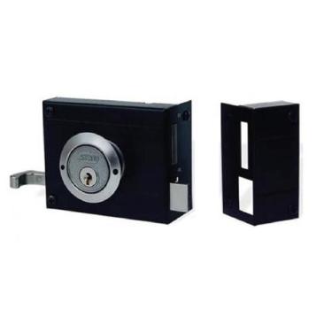 Imagem de Fechadura de sobrepor 701/100 grafite - STAM