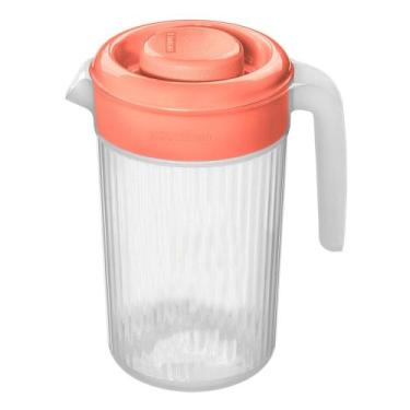 Imagem de Jarra De Plástico Para Água Suco 2L - Sanremo, Coral