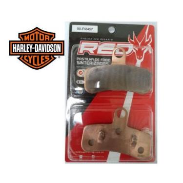 Imagem de Pastilha freio dianteira Sint Harley FXDL Dyna Low Rider 08+ - Red Dra