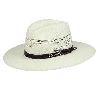 Imagem de Chapéu de Palha Bangora Marfim 15x Cavalgada Marcatto 24289