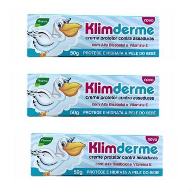 Imagem de KIT 3 CREME PROTETOR CONTRA ASSADURAS 50g KLIMDERME - PHARMA