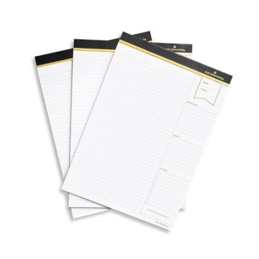 Imagem de Day Designer Padfolio Inserts, Paper Pads, Perfect for Clipfolio, Includes 3 Notepads with Letter Size Paper (8.25" x 11") (8.25" x 11", Padfolio Inserts - 3 Pack)