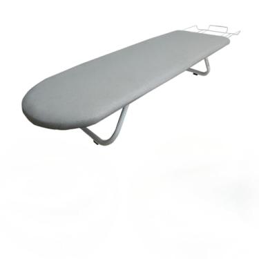 Imagem de TáBua Para Passar Roupa Tecido Metalizado De ProteçãO TéRmica Passadeira De Roupa Pequena PortáTil(Branca)