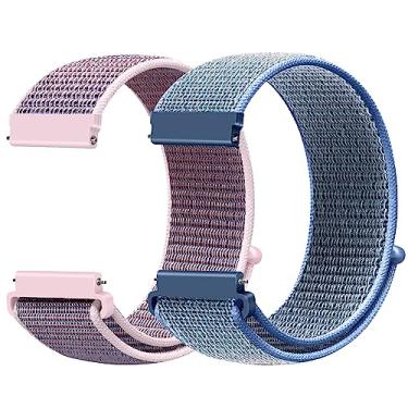 Imagem de AVOD Pulseiras esportivas de nylon de 19 mm de liberação rápida compatíveis com Willful/YAMAY/Letsfit/LETSCOM/TEMINICE/LIFEBEE/Lintelek ID205 ID205L ID205G ID205S ID205U/Blackview/UMIDIGI para